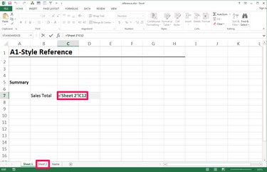 How Do I Reference A Cell In Another Worksheet In Excel Techwalla Com