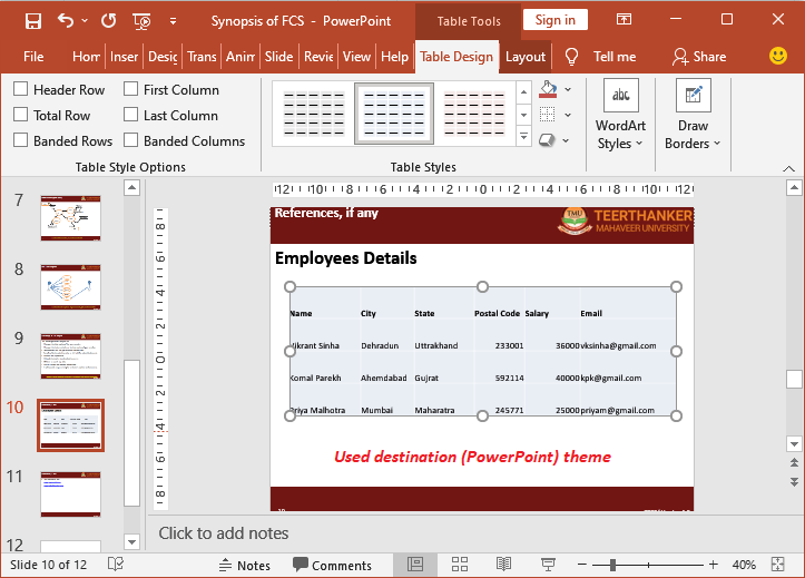 3 Quick Tips for Adding Excel Sheets to PPTs