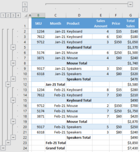 How To Add Expand And Collapse In Excel