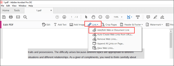 How To Add Hyperlink To Pdf Free 5 Easy Ways Easeus