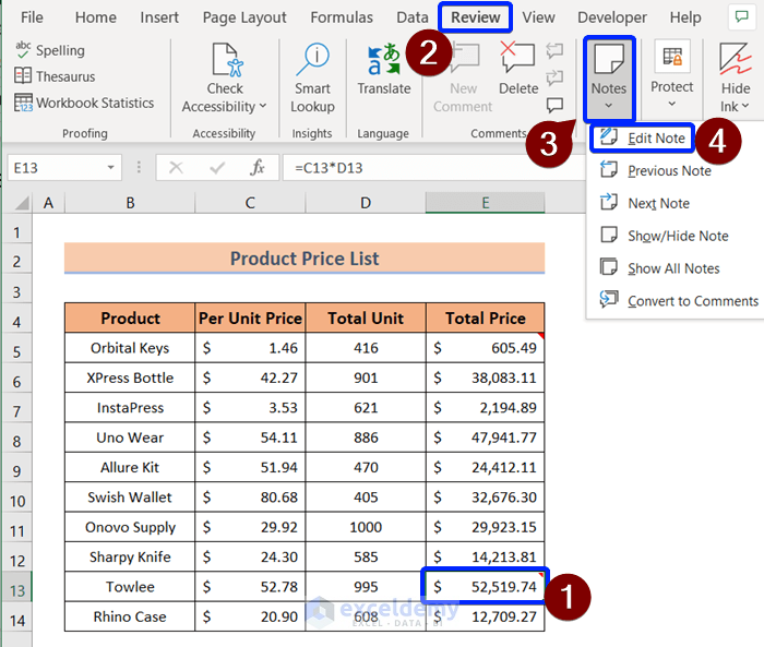 How To Add Notes In Excel The Ultimate Guide Exceldemy