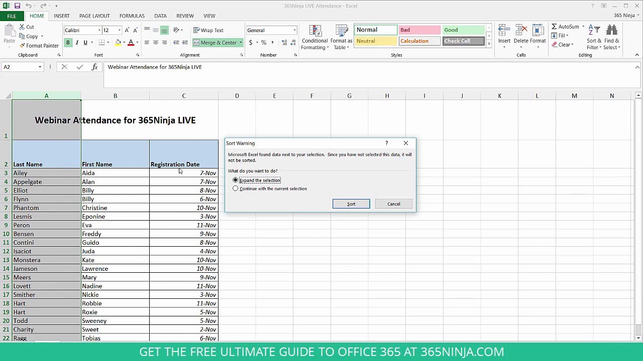 How To Alphabetize A Column In Excel Aspoyiheart