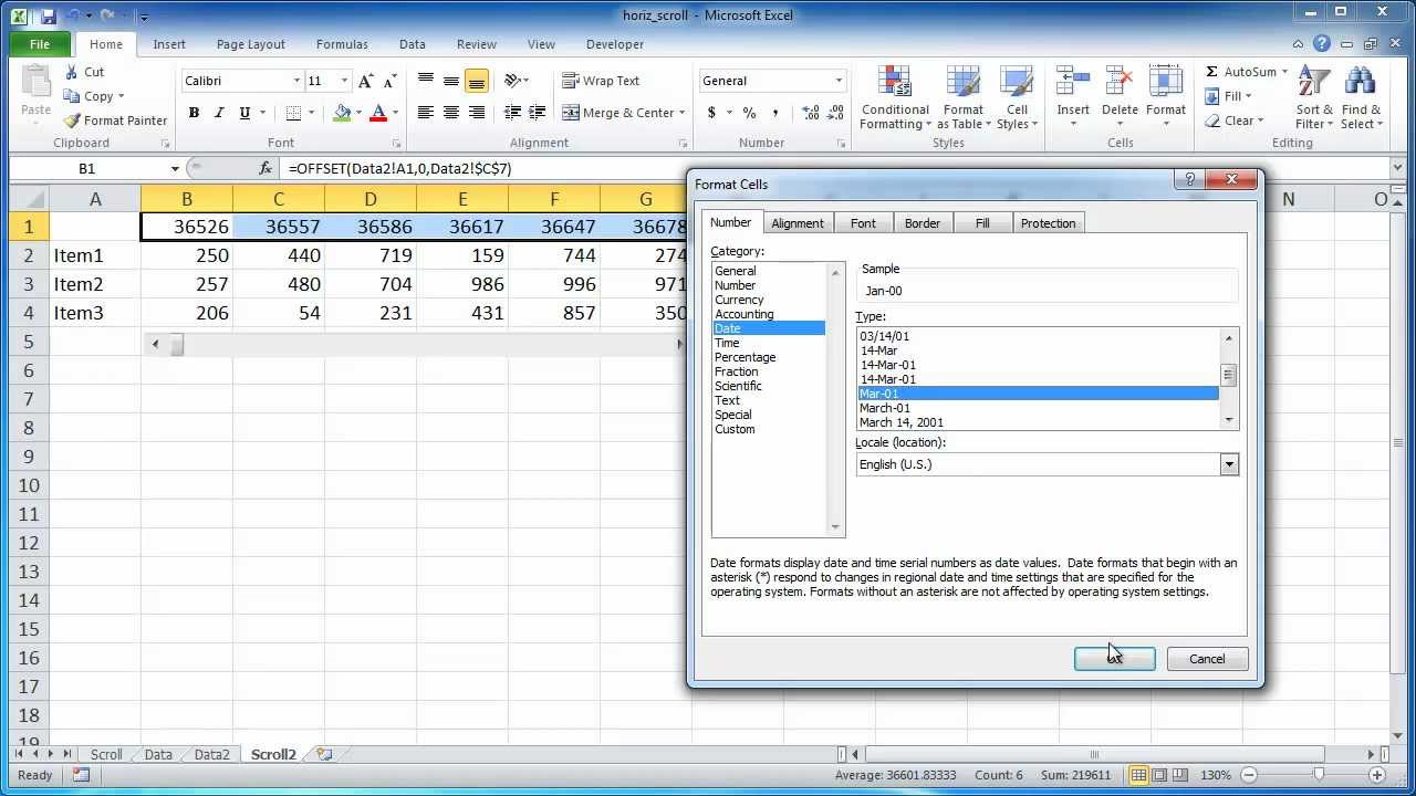 Show Sheets and Scroll Bar in Excel 2013 Easily