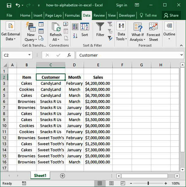 Excel Alphabetical Sorting: Quick and Easy Guide