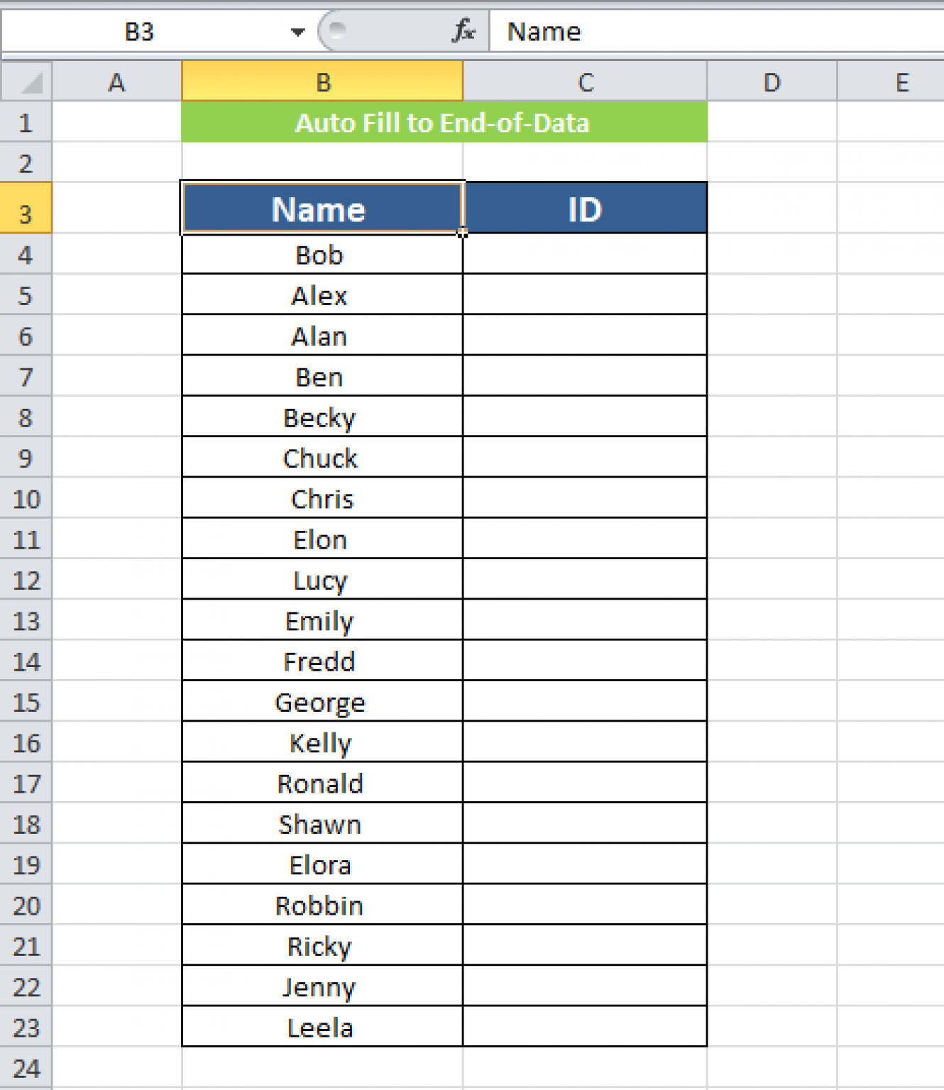 How To Autofill Cell Based On Another Cell In Excel 5 Methods Exceldemy