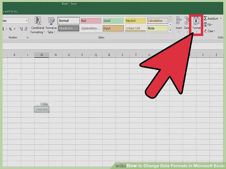 How To Change Date Formats In Excel