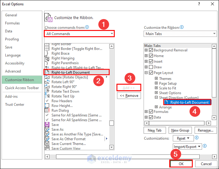 Change Excel to Right-to-Left: Permanent Guide