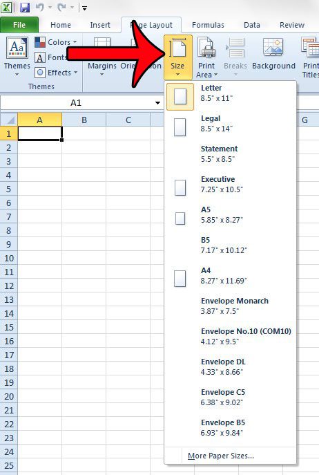 How To Change Page Size In Excel 2010 Solve Your Tech