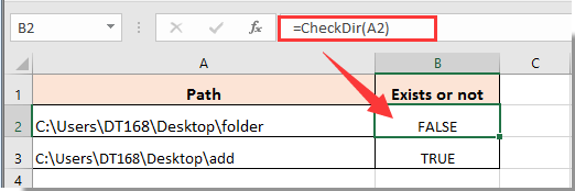 How To Check If A Folder Path Exists On Your Computer Using Excel