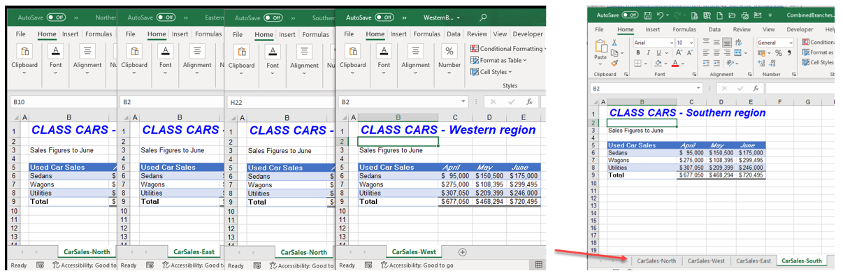 How To Combine Two Excel Sheets Into One Pivot Table Printable Forms