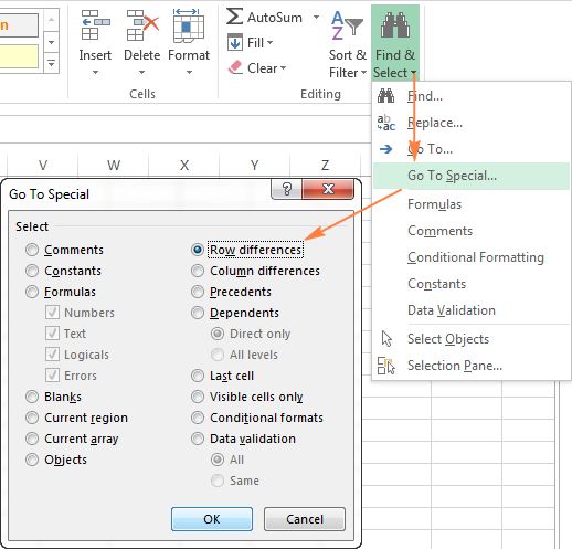 How To Compare Two Columns In Excel For Finding Differences