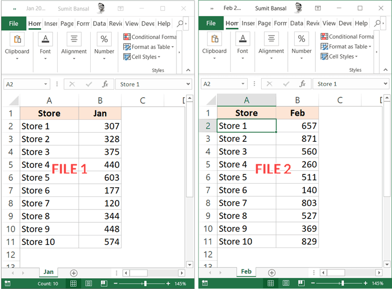 How To Compare Two Excel Sheets To Find Differences John Clinton S