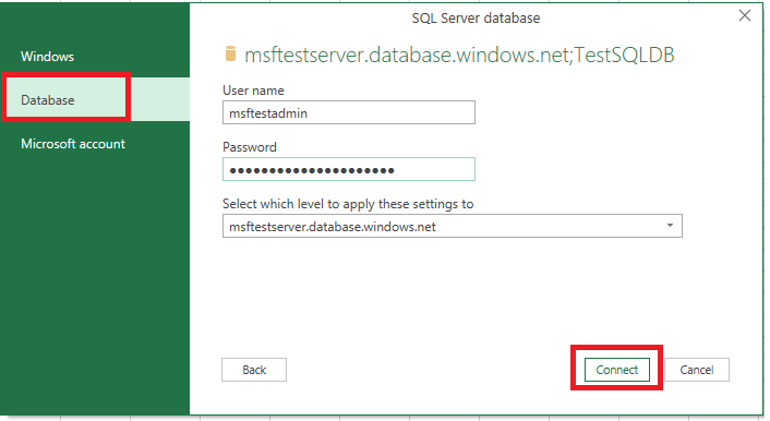 How To Connect Microsoft Excel To An Sql Server