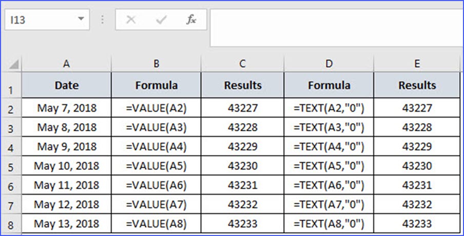 How To Convert A Date Into A Serial Number Excelnotes