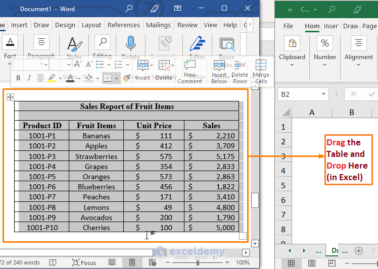 How To Convert A Table From Word Excel Brokeasshome Com