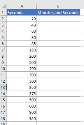 How To Convert Seconds To Minutes And Seconds In Excel Avantix Learning