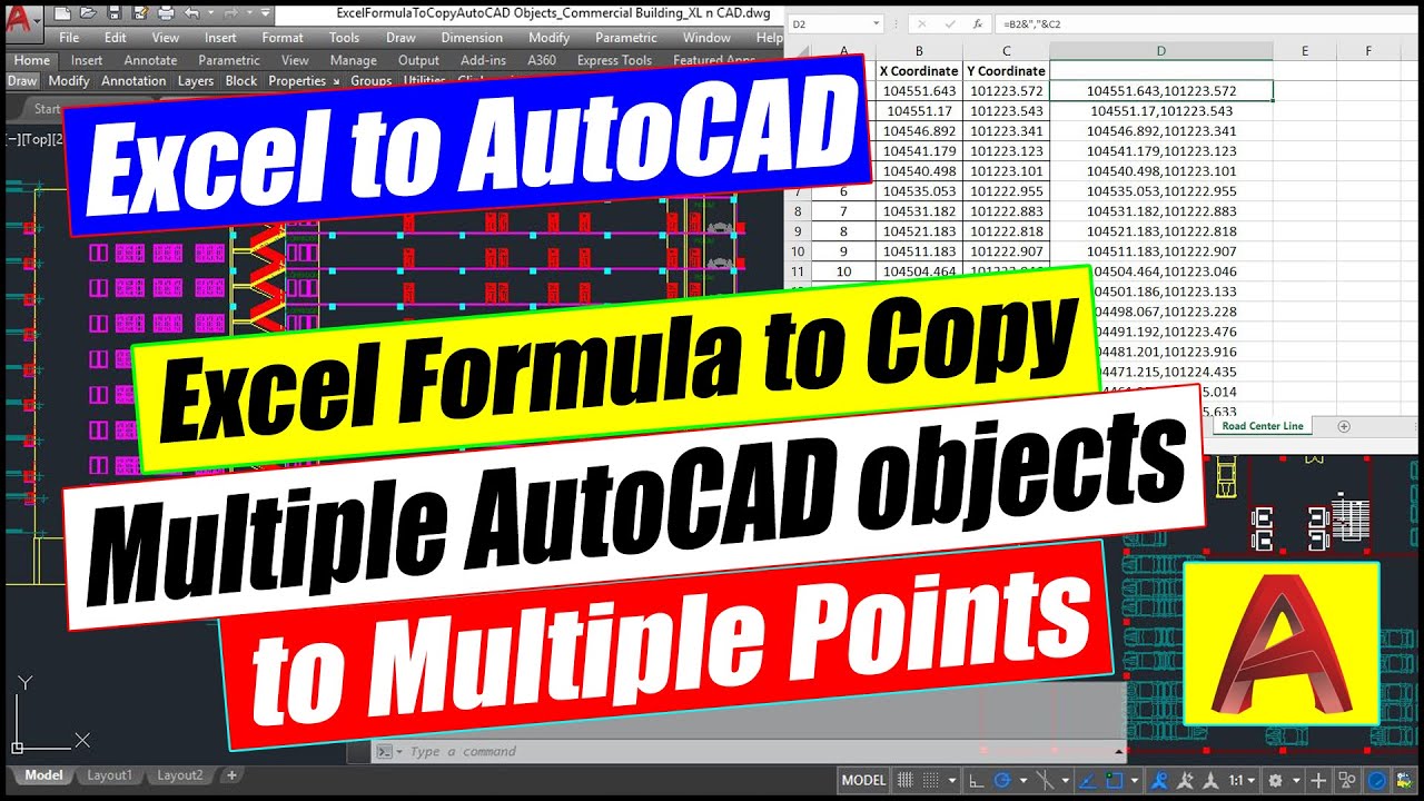 5 Easy Steps to Copy Excel Sheet into AutoCAD