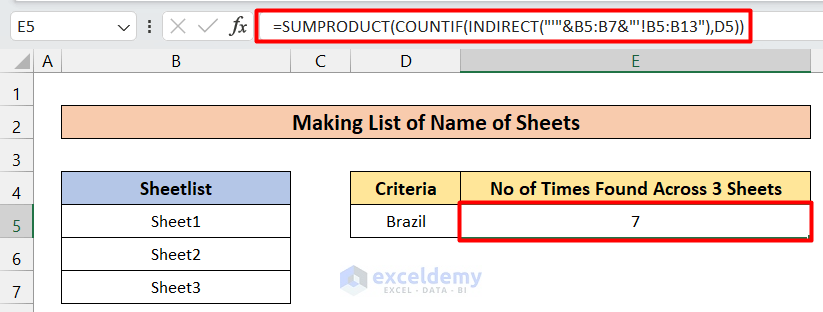 Counting Across Multiple Excel Sheets: Simplified Guide