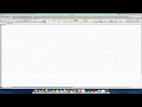 How To Create A Cover Page In Excel Youtube