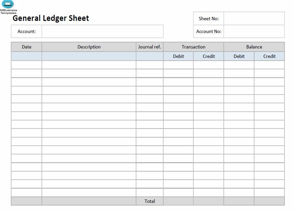 How To Create A Ledger Balance Sheet In Excel Easy Steps