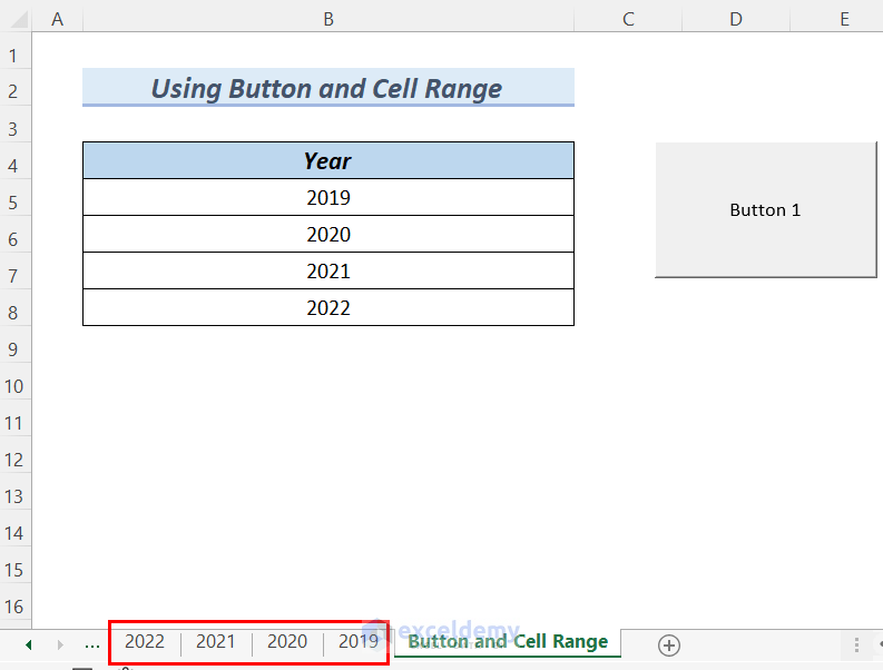 How To Create A New Sheet From A Template Using A Macro In Excel 3