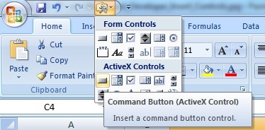 5 Simple Steps to Add Command Button in Excel