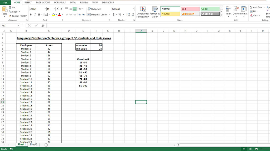 How To Create Frequency Table In Excel My Chart Guide