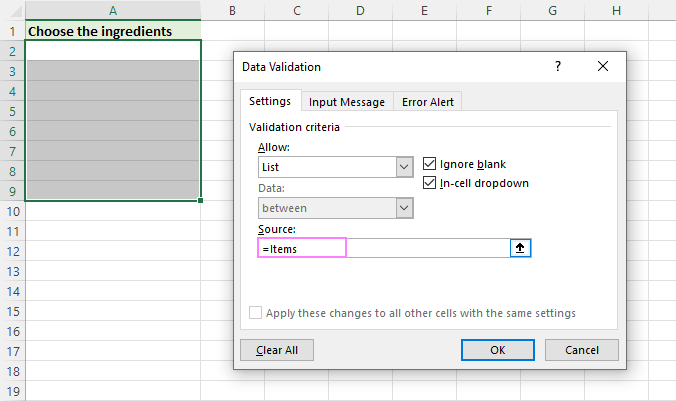 5 Ways to Create Lists in Excel from Another Sheet