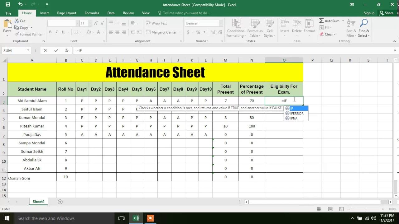 Excel Sheets List: Create with Ease