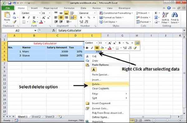 How To Delete A Page In Excel