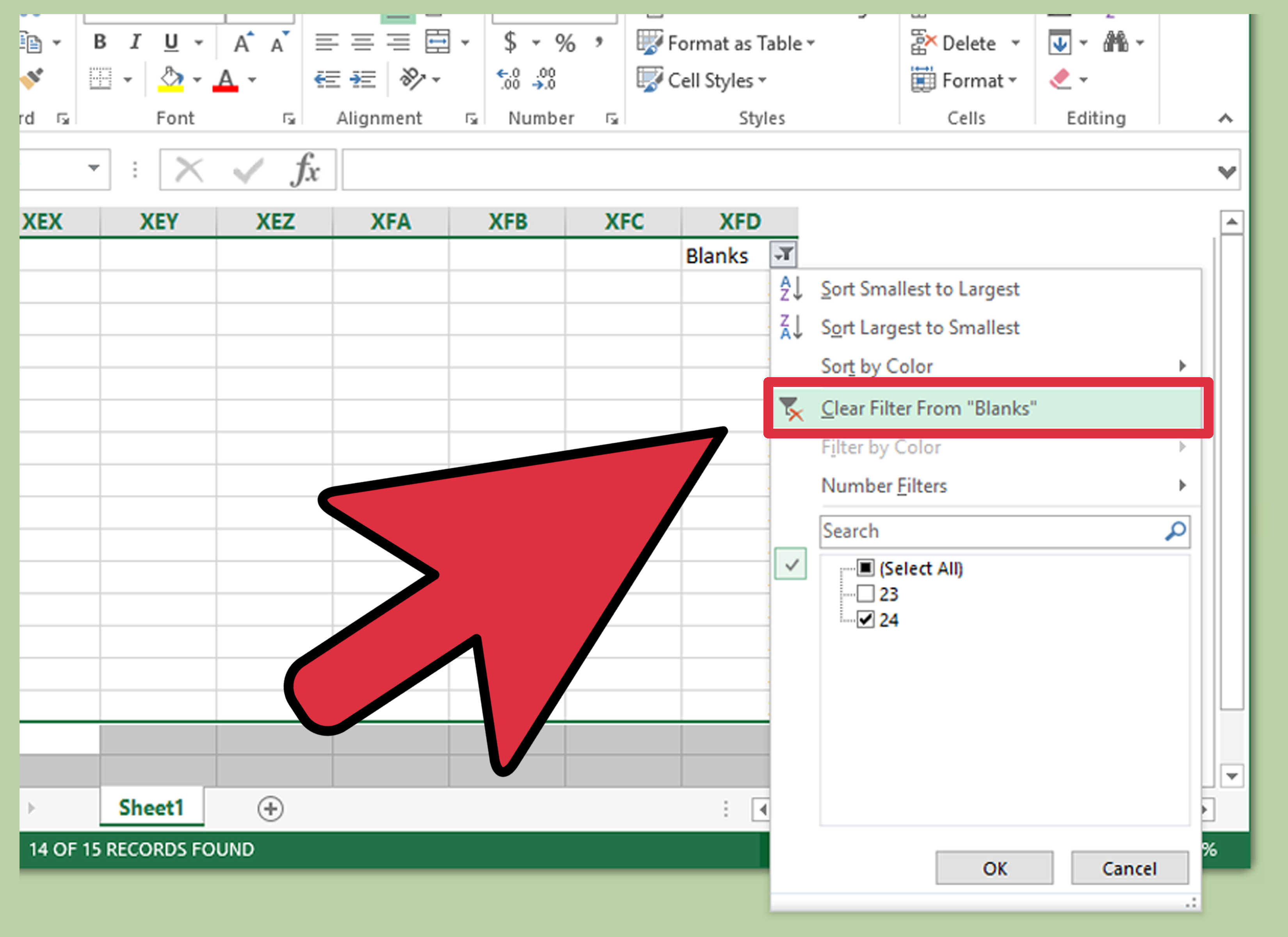 How To Delete All Blank Rows In A Column Excel Printable Templates Free