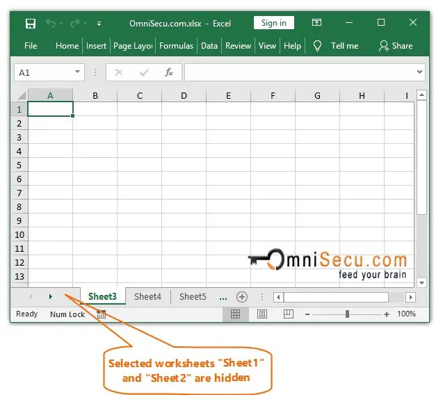 How To Display Hidden Worksheet In Excel