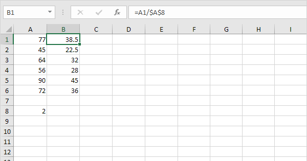 How To Divide In Excel This Is How You Do It An Easy Division Formula You Will Use All The