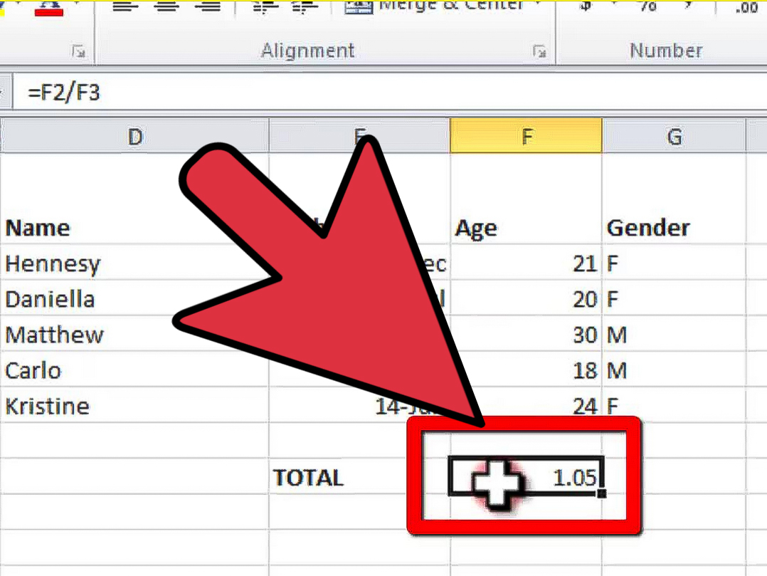 How To Divide In Excel With Pictures Wikihow