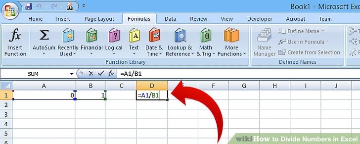 How To Divide Numbers In Excel Compute Expert