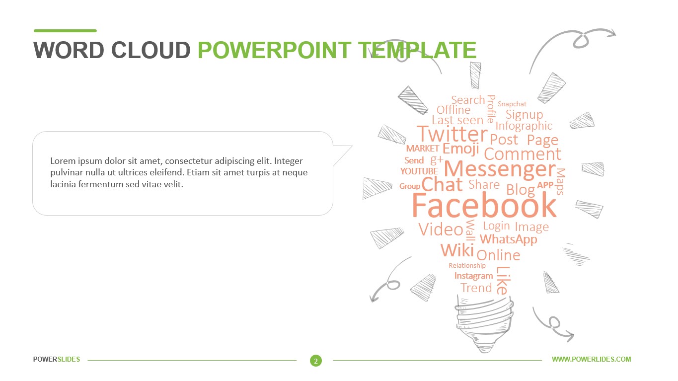 How To Embed Word Cloud In Powerpoint Free Power Point Template Ppt Template