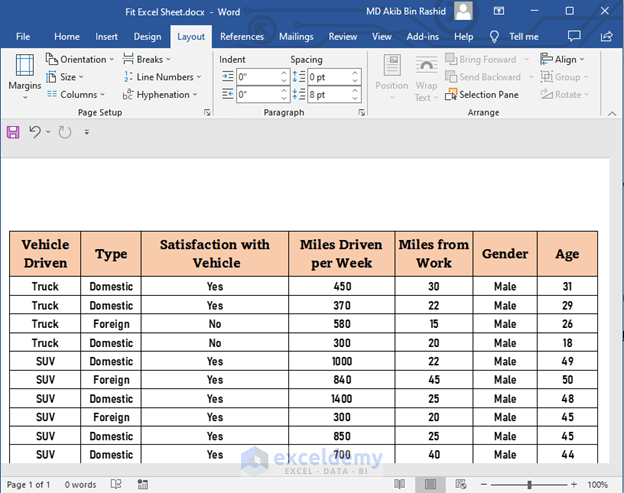 Fit Excel Sheet on One Page in 2007 Easily