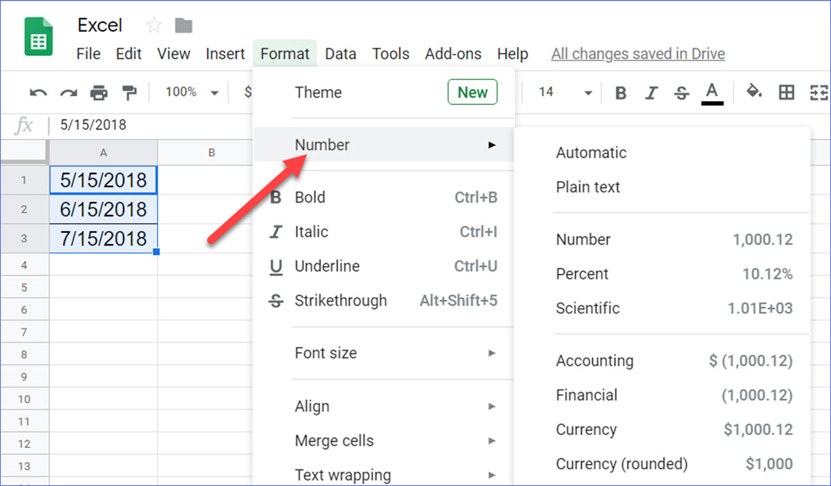 5 Ways to Format Dates in Google Sheets