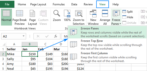 How To Freeze A Column On Excel With Headermac Websgarry