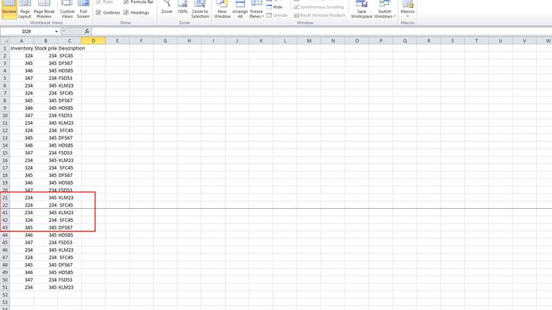 How To Freeze Rows And Columns In Microsoft Excel