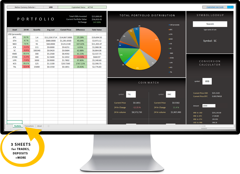 Import Cryptocurrency Prices Directly into Excel Easily