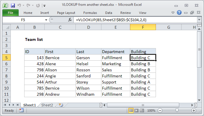 5 Ways to Pull Data from Another Excel Sheet