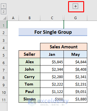 How To Hide Columns In Excel With Plus Sign