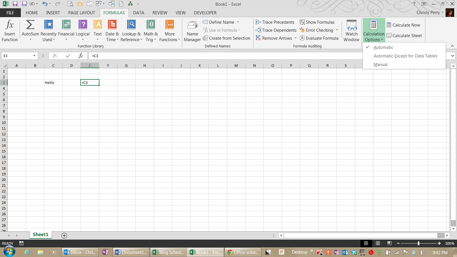 How To Hide Formulas In Excel And Protect Your Spreadsheet Pryor Learning