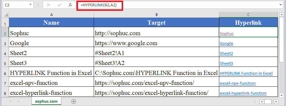 5 Ways to Easily Hyperlink in Excel Sheets