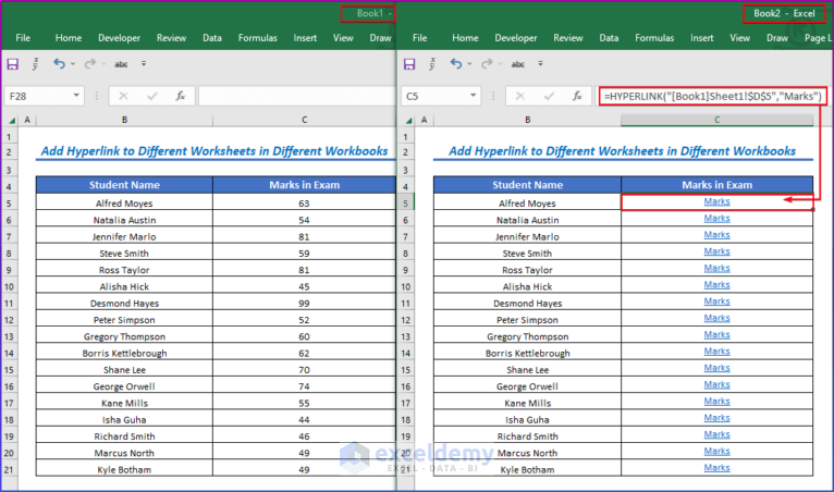 Excel Hyperlinks: Link to Different Sheets Easily