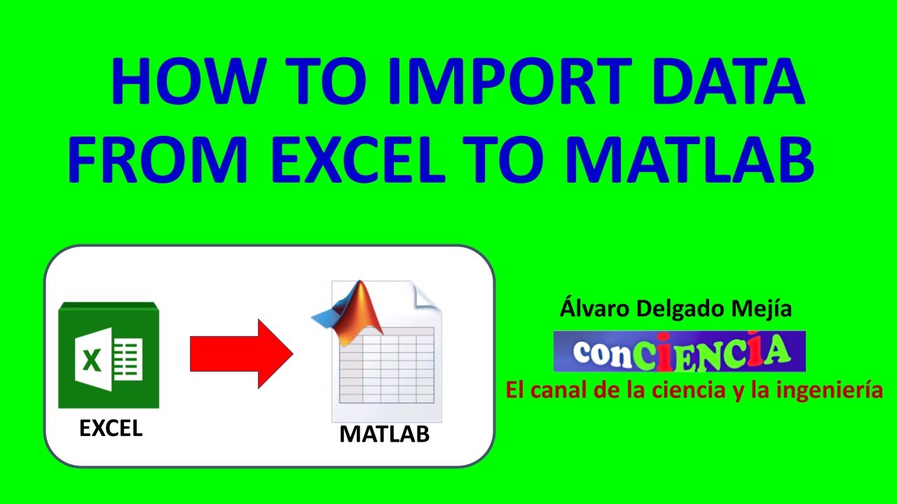 How To Import Excel Data Into Matlab Matlab