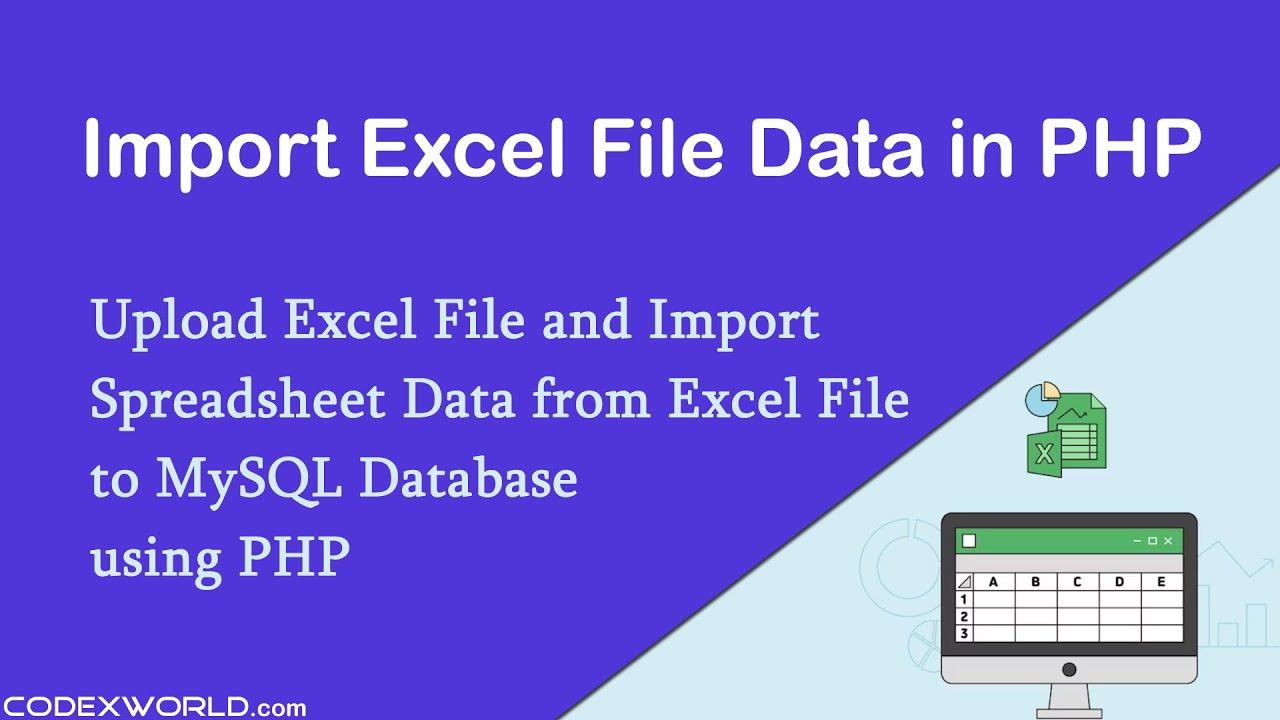 How To Import Excel Sheet Into Mysql Youtube