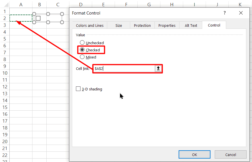 How To Insert A Checkbox In Microsoft Excel