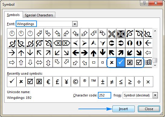 How To Insert A Tick Mark In Excel Sheet How To Add A Tick Symbol Images And Photos Finder